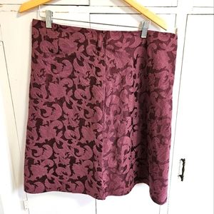 Old Navy Burgundy/purple Skirt Size 14